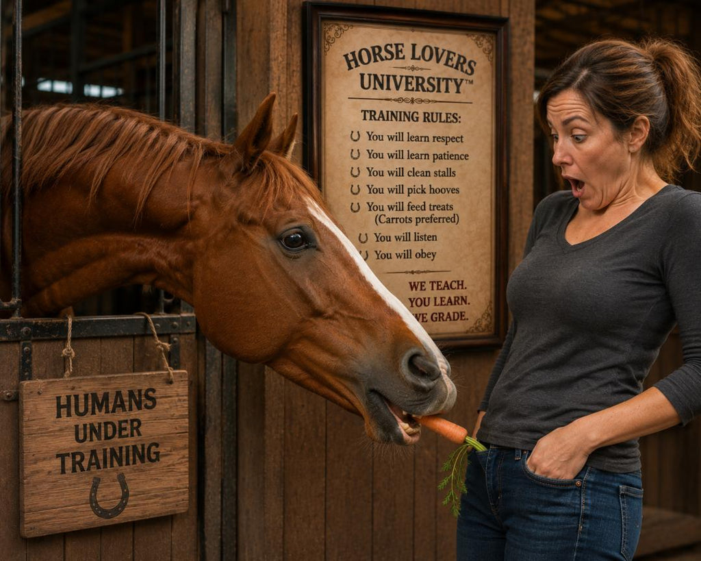 Horse Human Training Diploma – Officially Trained by Your Horse